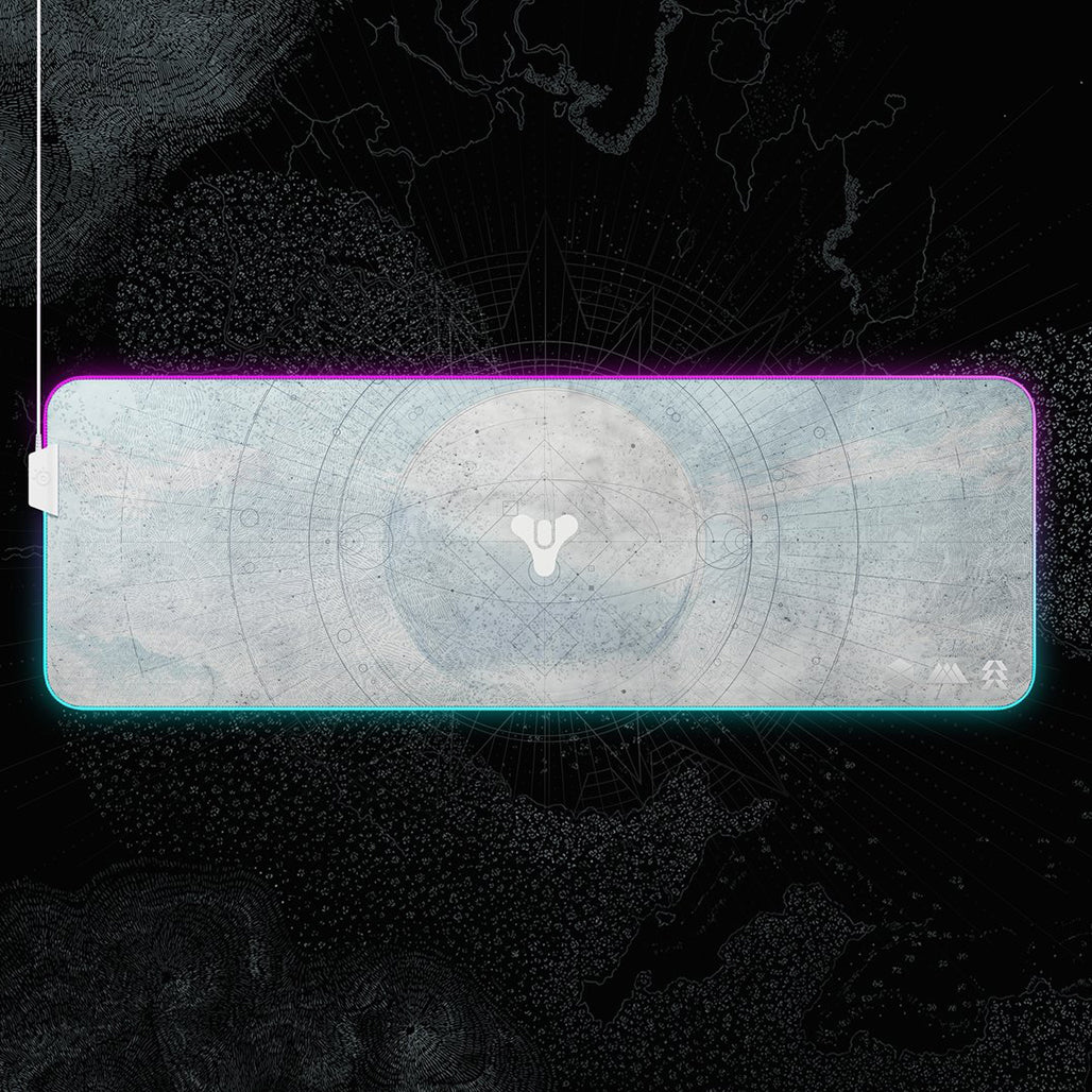 SteelSeries QCK PRISM XL Destiny Edition Gaming Mouse Pad | RGB Illumination & Exclusive In-Game Item | 5451946 - Image 3