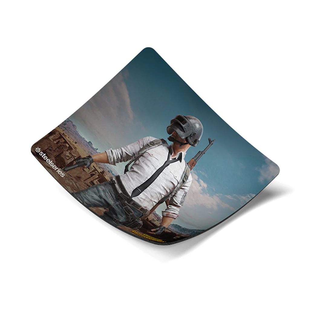 SteelSeries QcK+ PUBG Miramar Edition Gaming Mousepad – Large Micro-Woven Cloth Surface with Non-Slip Base - Image 3