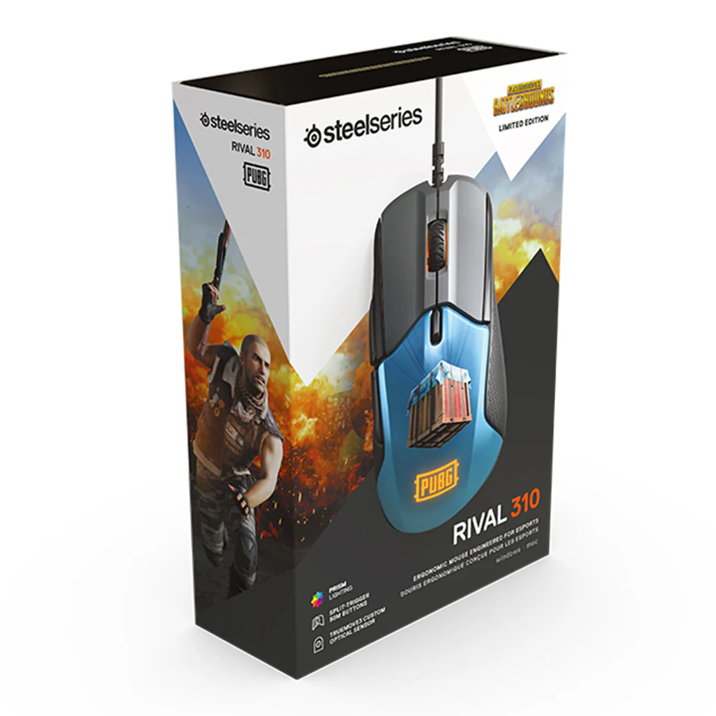 SteelSeries Rival 310 PUBG Edition - Wired Gaming Mouse - Image 5
