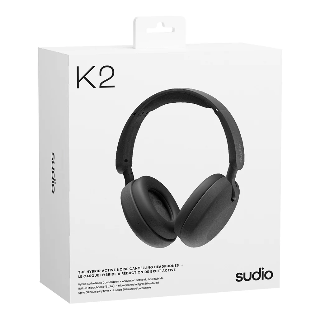 Sudio K2 Over-Ear Hybrid ANC Headphones with Dual Mic - Image 5