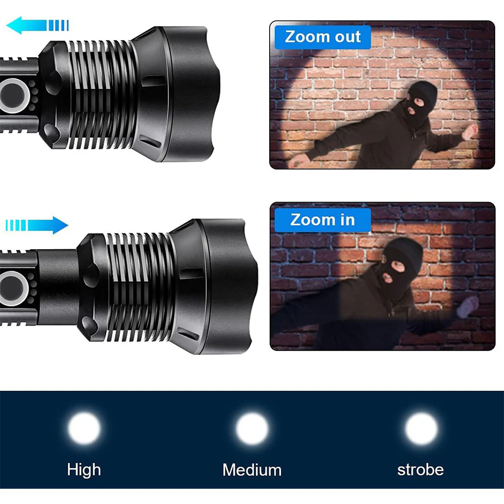 Super Light Rechargeable Flashlight - Image 3