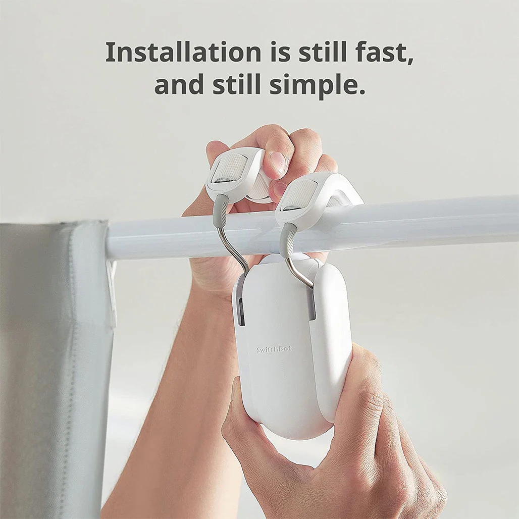 SwitchBot Curtain (Rod 2) W0701600 | Smart Curtain Opener for U-Shaped Rails - Image 4