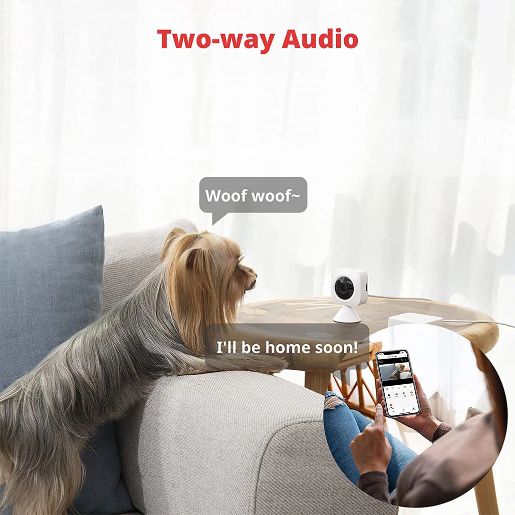 SwitchBot Indoor Cam W1301200-WHT | 1080p HD Security Camera with Night Vision and Wide Angle - Image 5