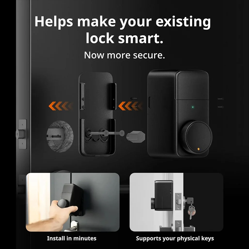 SwitchBot Lock Pro Smart Door Lock – Matter-Compatible, Voice Control, 15 Unlock Methods, Long Battery Life - Image 2