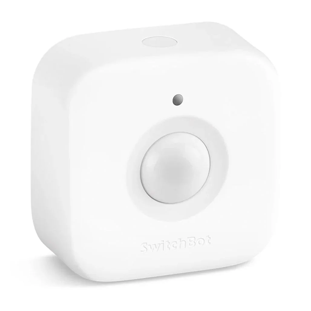 SwitchBot Motion Sensor W1101500-WHT | Wide-Angle Detection with Adjustable Sensitivity