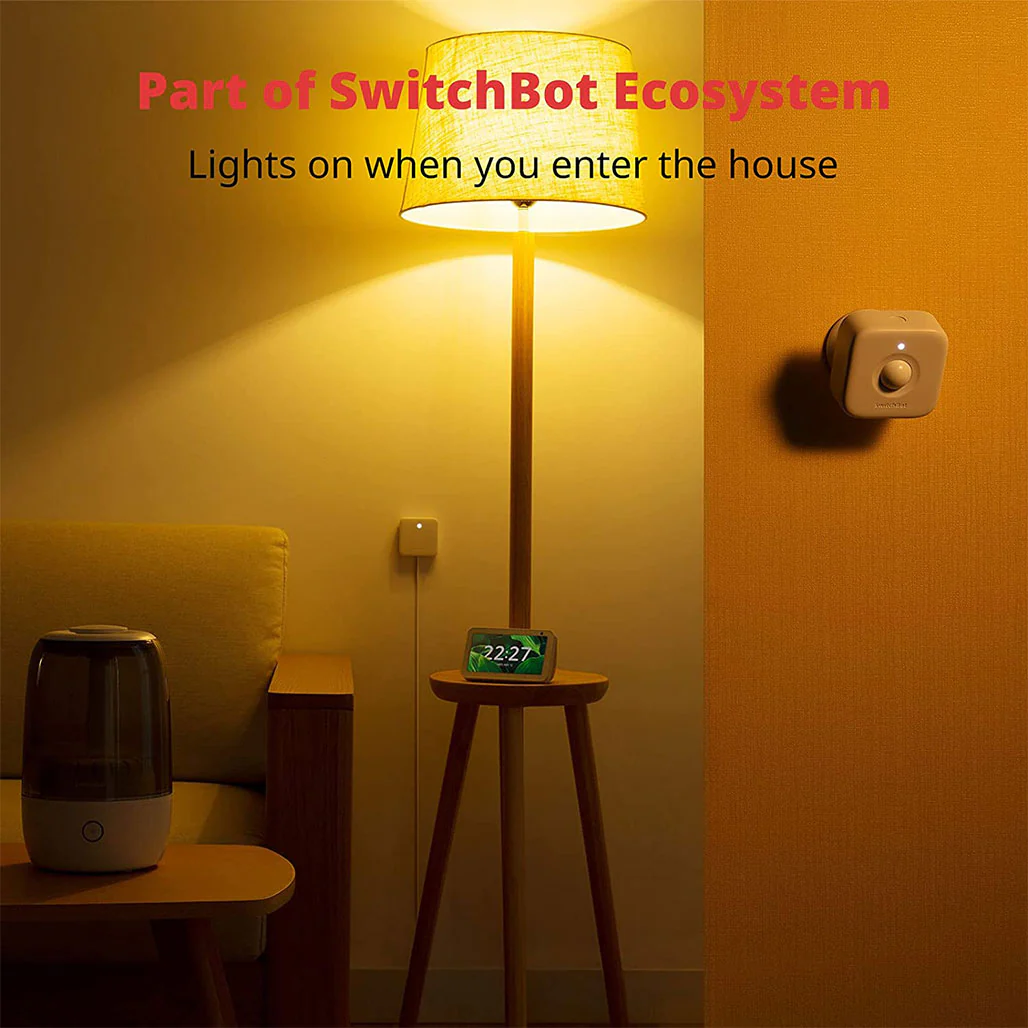 SwitchBot Motion Sensor W1101500-WHT | Wide-Angle Detection with Adjustable Sensitivity - Image 5