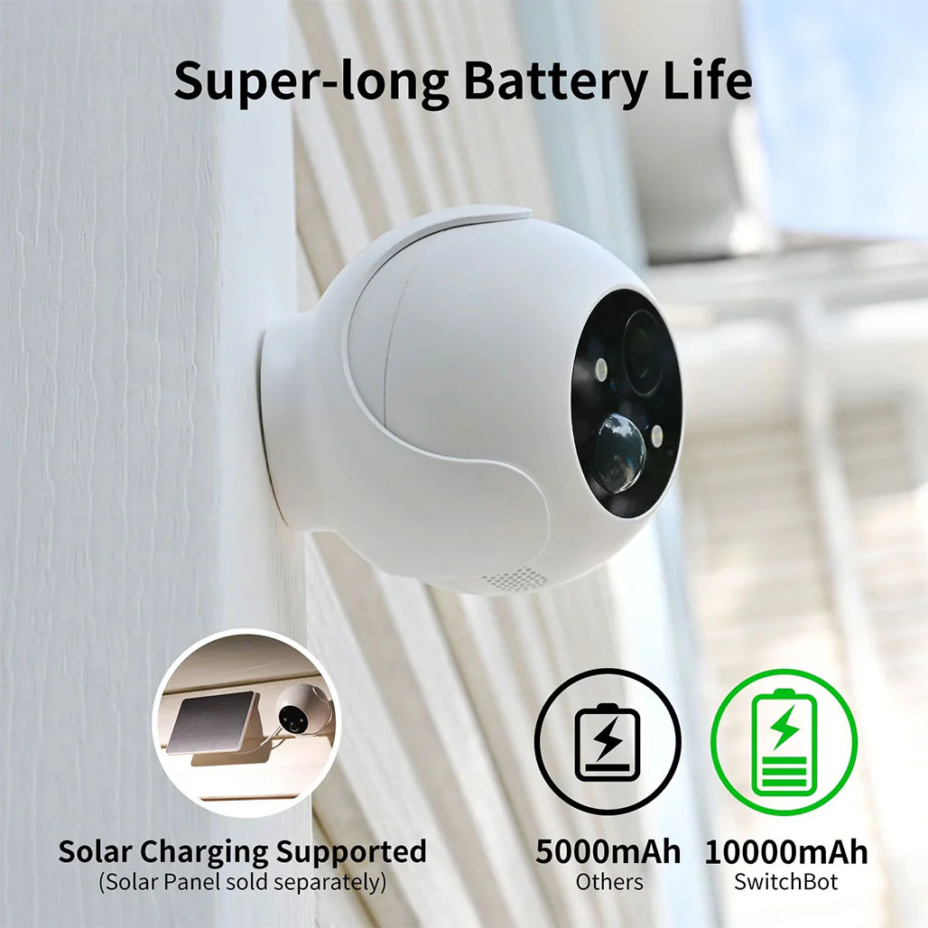 SwitchBot Outdoor Spotlight Cam W2802000 | 1080P HD Security Camera with AI Detection and Two-Way Talk - Image 5