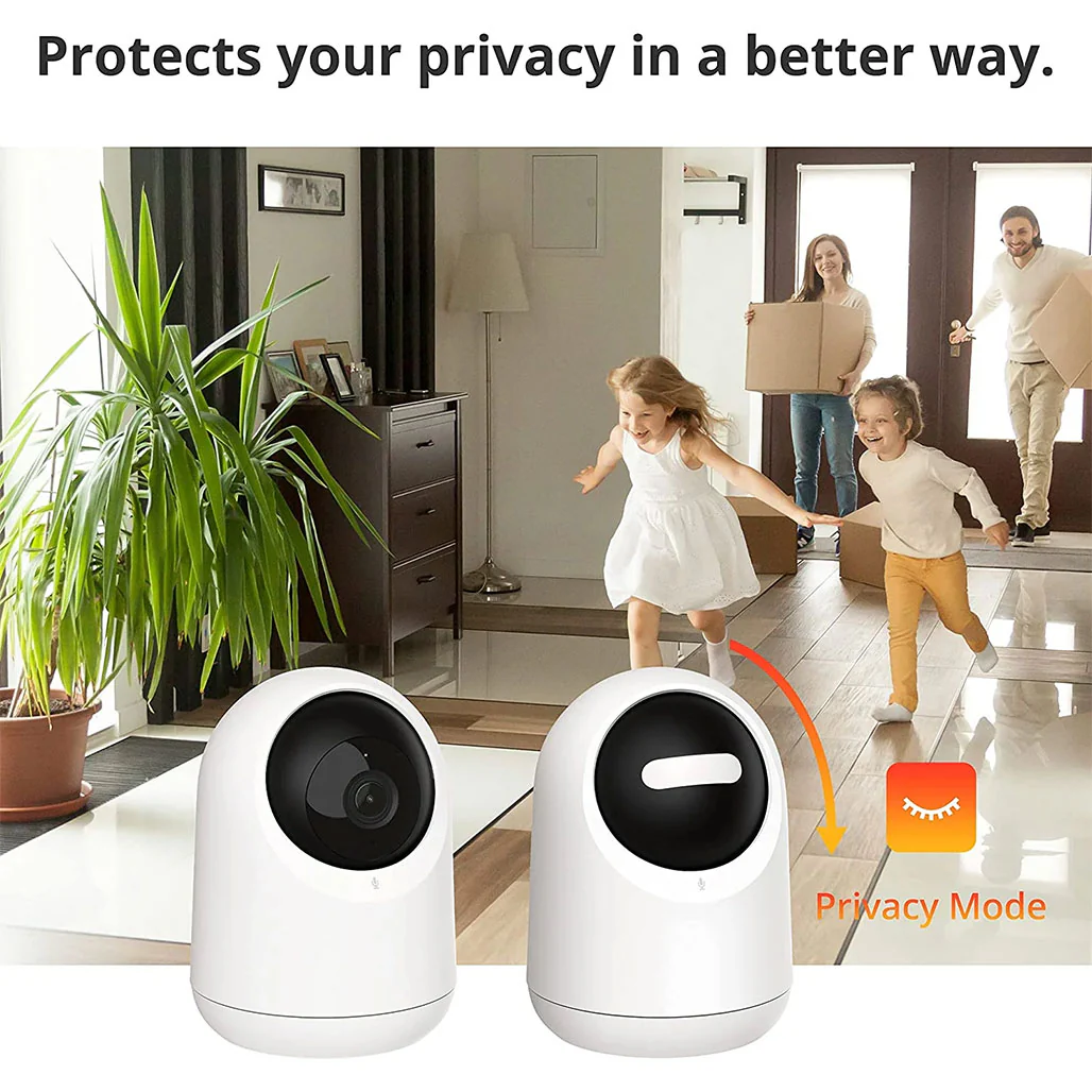 SwitchBot Pan/Tilt Cam 2K W3101100-WH | High-Resolution 2K Camera with 360º Pan and 115º Tilt - Image 4