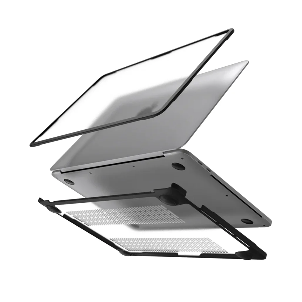 SwitchEasy Defender Case for MacBook Pro 13" (2022-2016) – Shockproof, Anti-Scratch, and Heat Dissipation