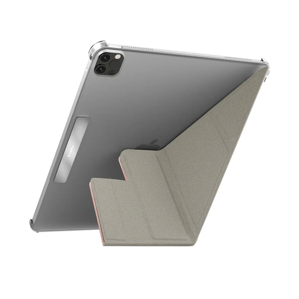 SwitchEasy Origami Nude Flexi-Folding Case for iPad Pro 12.9" (2022-2018) - Pink - Image 3