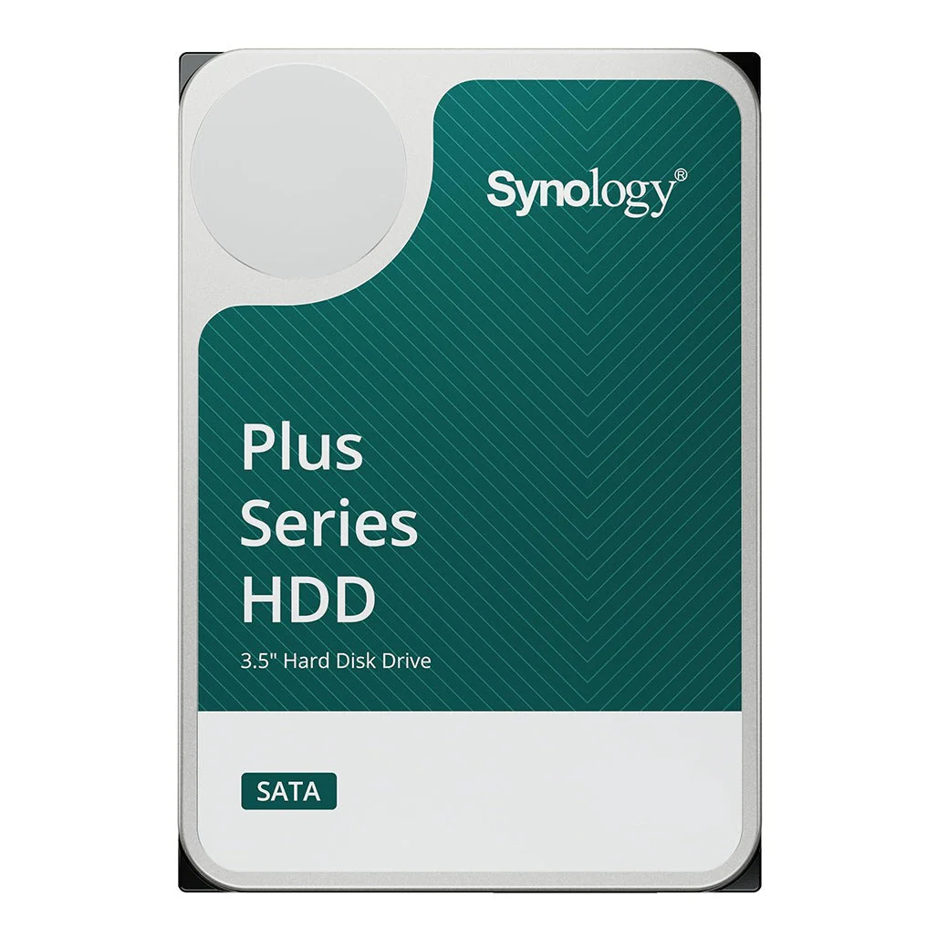 Synology Plus Series 12TB 3.5" SATA HDD – High-Performance NAS Hard Drive for Home and Office