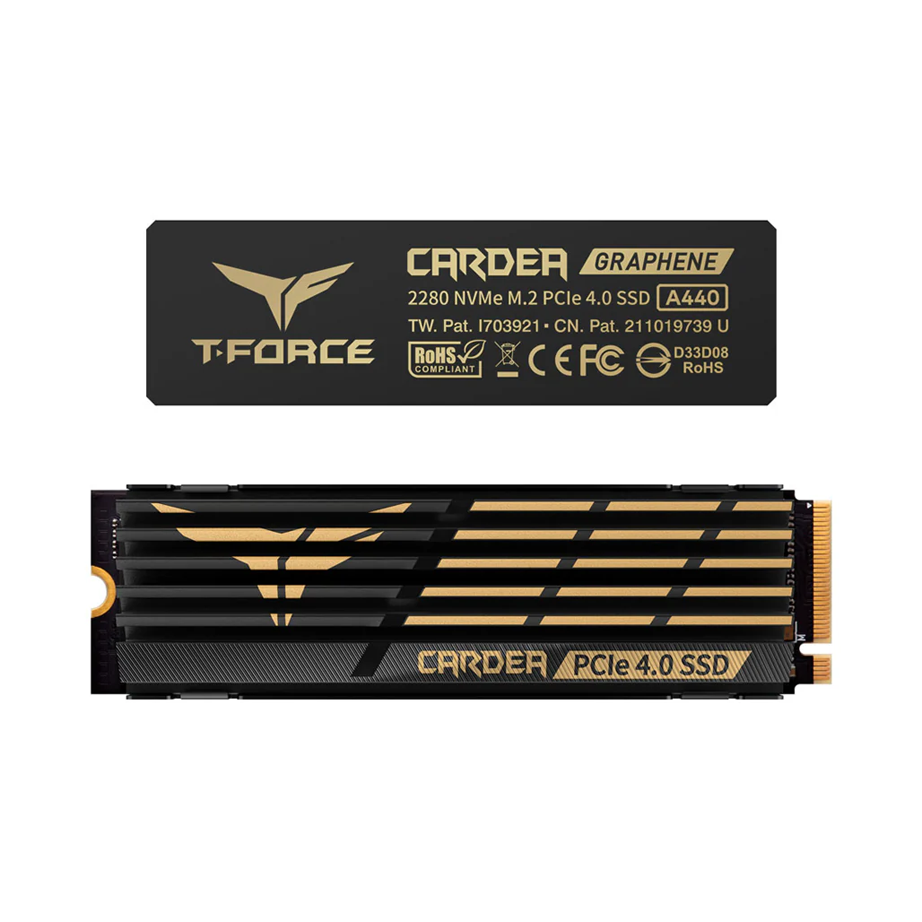 Team Cardea A440 2TB - M.2 PCIe SSD With Heatsink - 3 Years Warranty - Image 2
