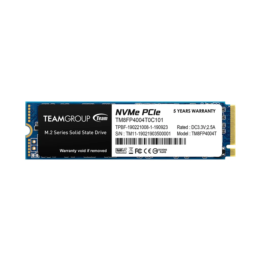 Team MP34 4TB - M.2 PCIe SSD - 3 Years Warranty