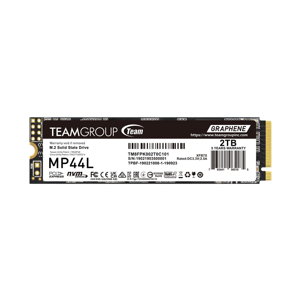 Team MP44L - M.2 PCIe 4.0 SSD - 3 Years Warranty - Image 2