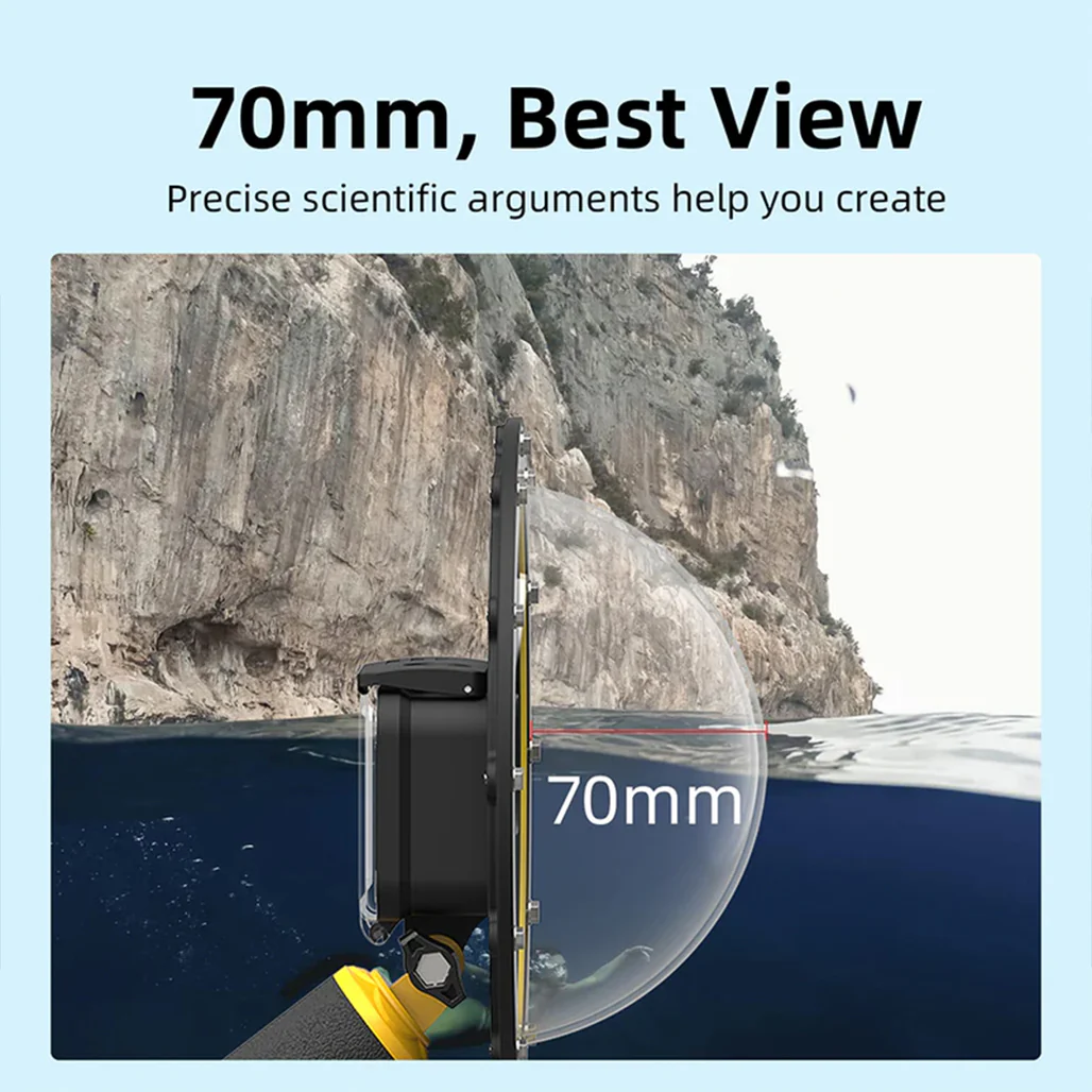 Telesin Waterproof Dome Port for GoPro HERO 9/10/11/12/13 - Image 15