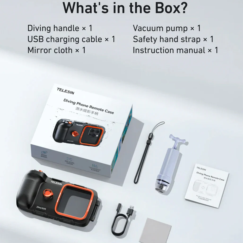 TELESIN Waterproof Underwater Diving Phone Case - Image 9