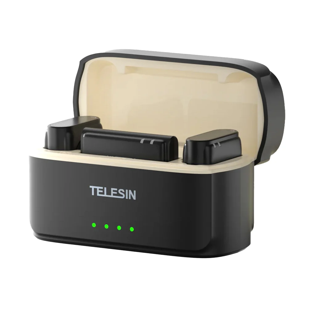 TELESIN Wireless Lavalier Microphone with Noise Cancellation & USB-C Compatibility - Image 2