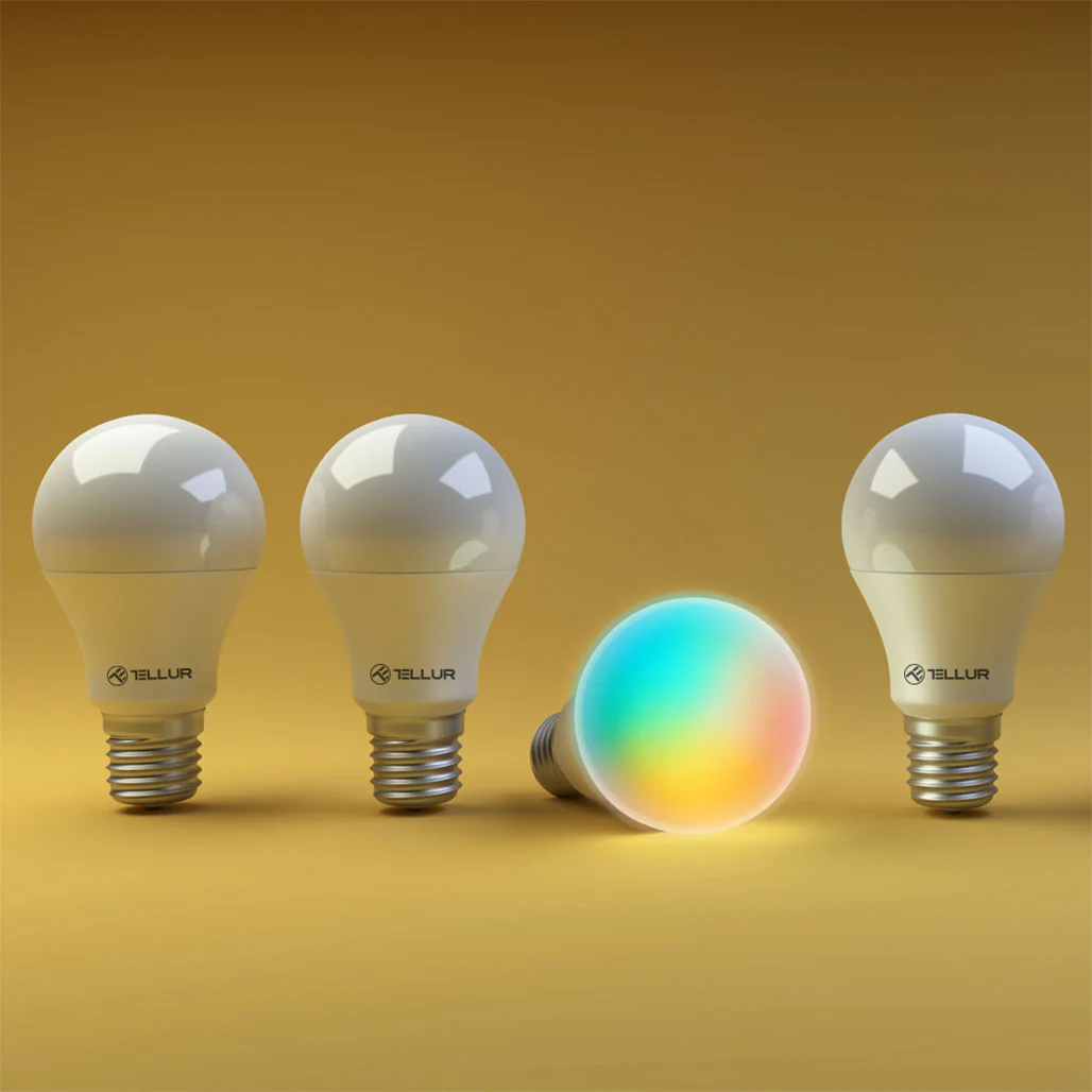 Tellur WiFi Bulb E27 10W White/RGB Dimmable - Image 3