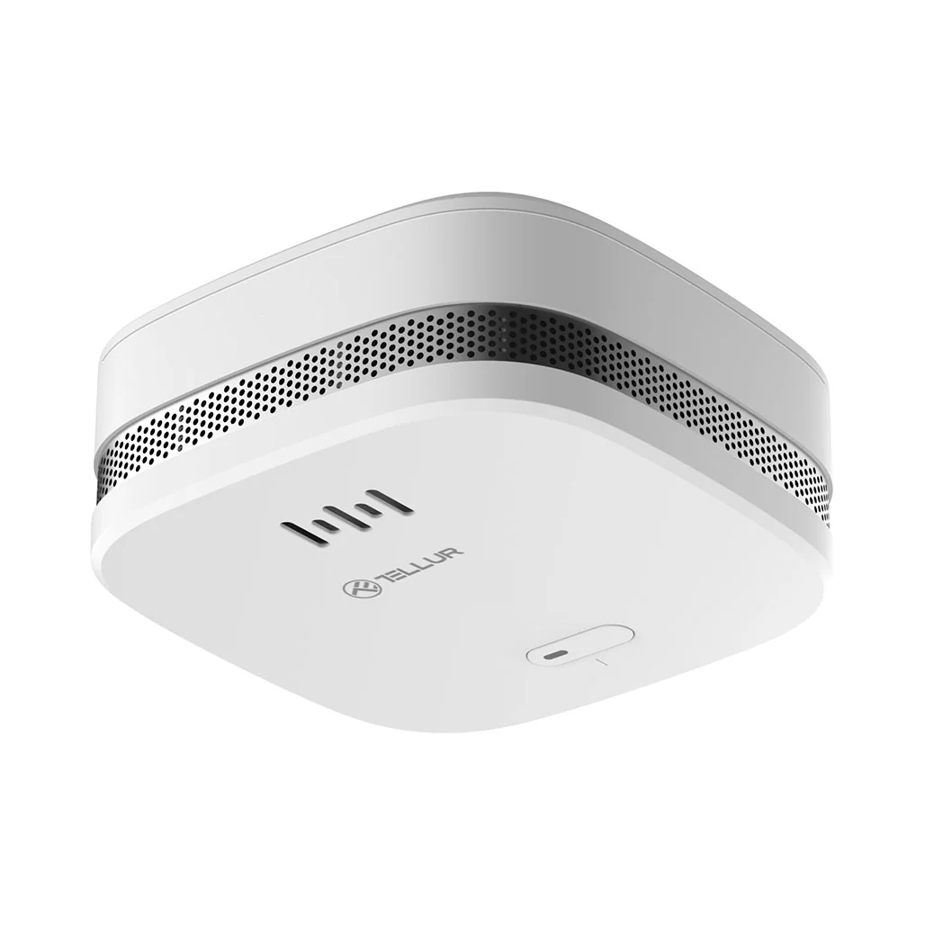 Tellur WiFi Smart Smoke Sensor - Intelligent Smoke Detection with Push Notifications and Tamper Alerts - Image 2
