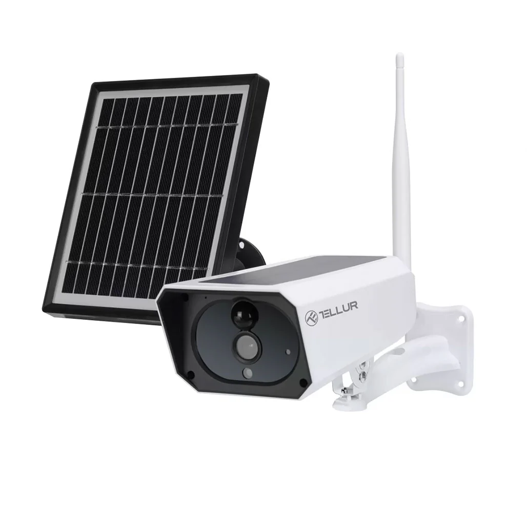 Tellur WiFi Solar Camera 1080P - White