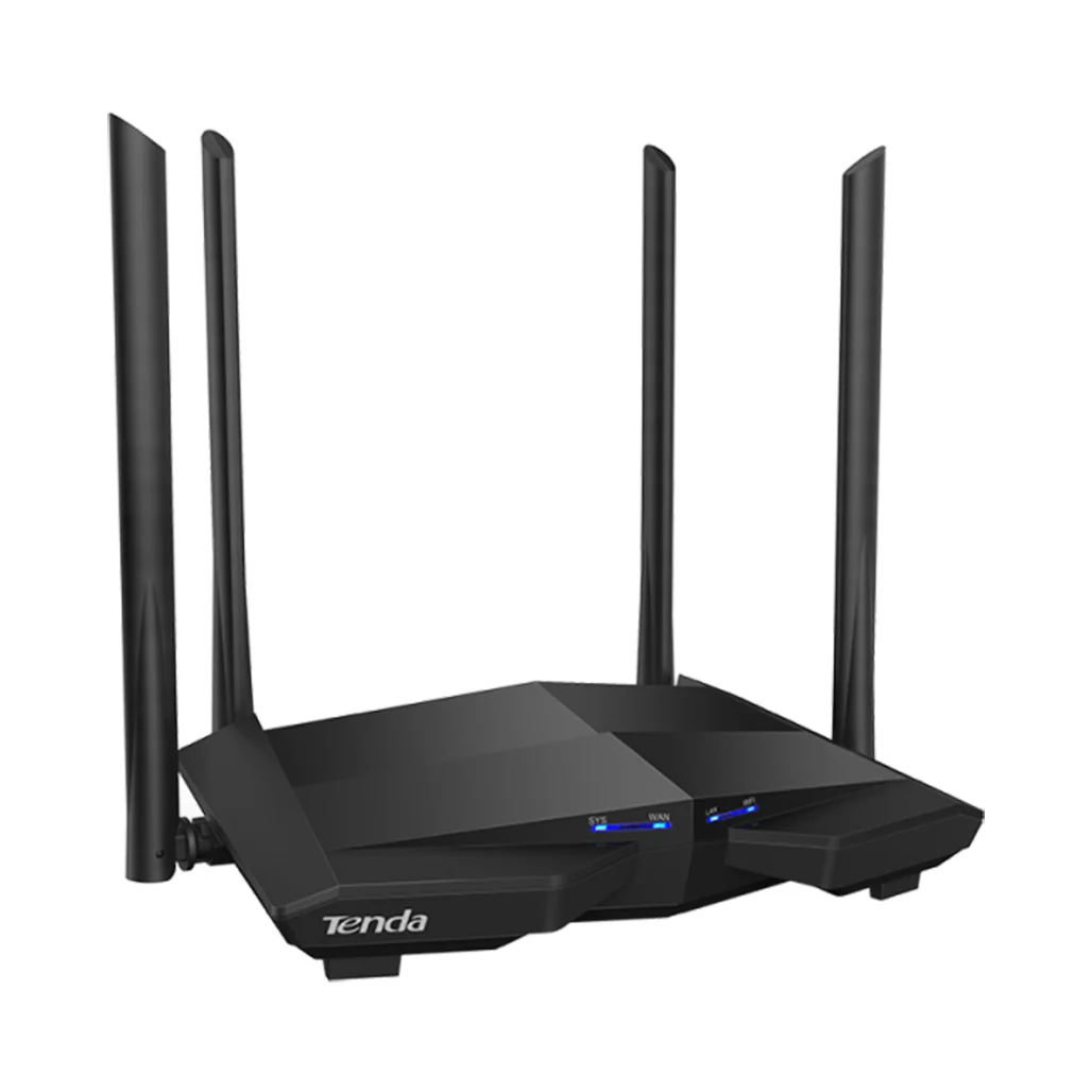 Tenda AC10 AC1200 Dual-Band Gigabit WiFi Router (4 Antennas) - Image 4
