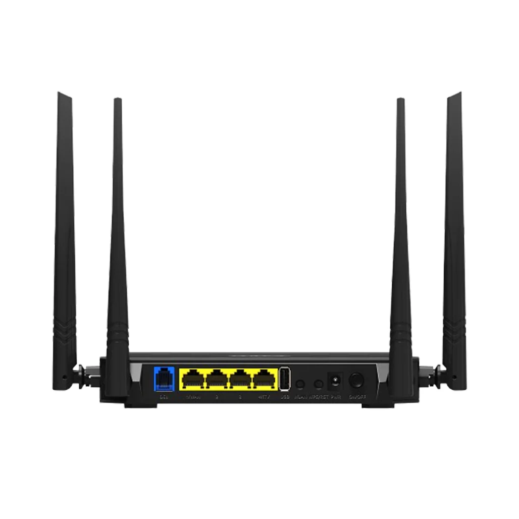 Tenda D305 N300 ADSL2+ Modem Router – Quad-Antenna Long-Range Wireless - Image 2