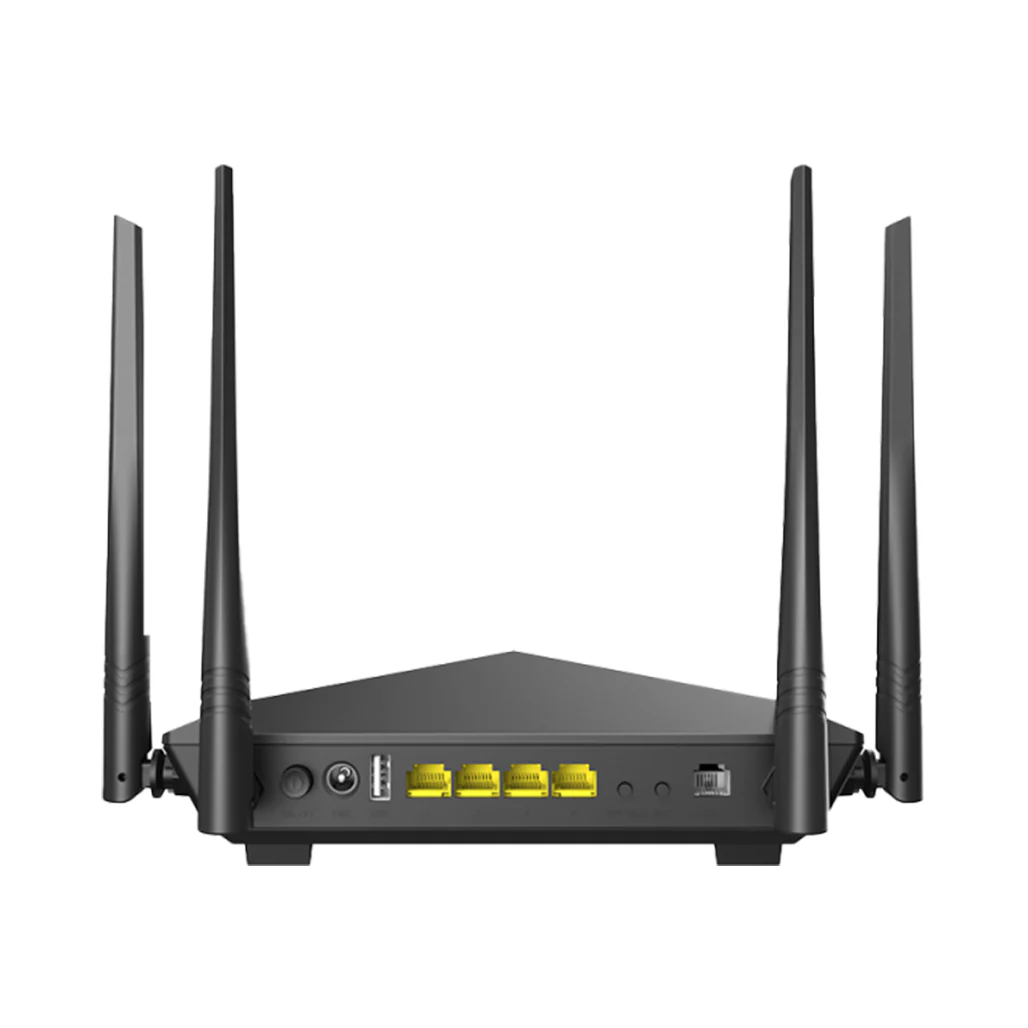 Tenda V12 AC1200 VDSL2/ADSL Gigabit Modem Router with 4 High-Gain Antennas - Image 3