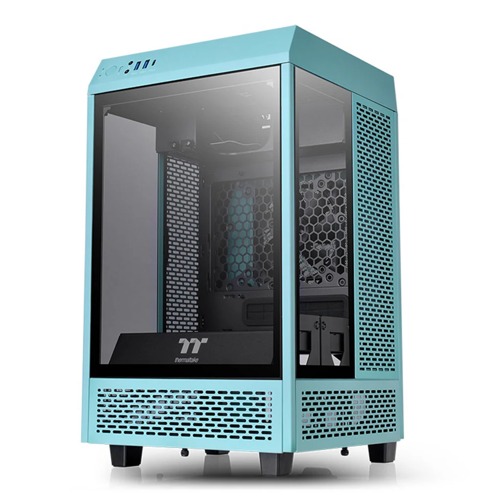 Thermaltake The Tower 100 Turquoise - Mini ITX Case - Image 3