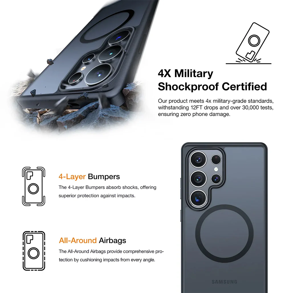 Torras Guardian-Mag for Samsung S25 Ultra - Image 3