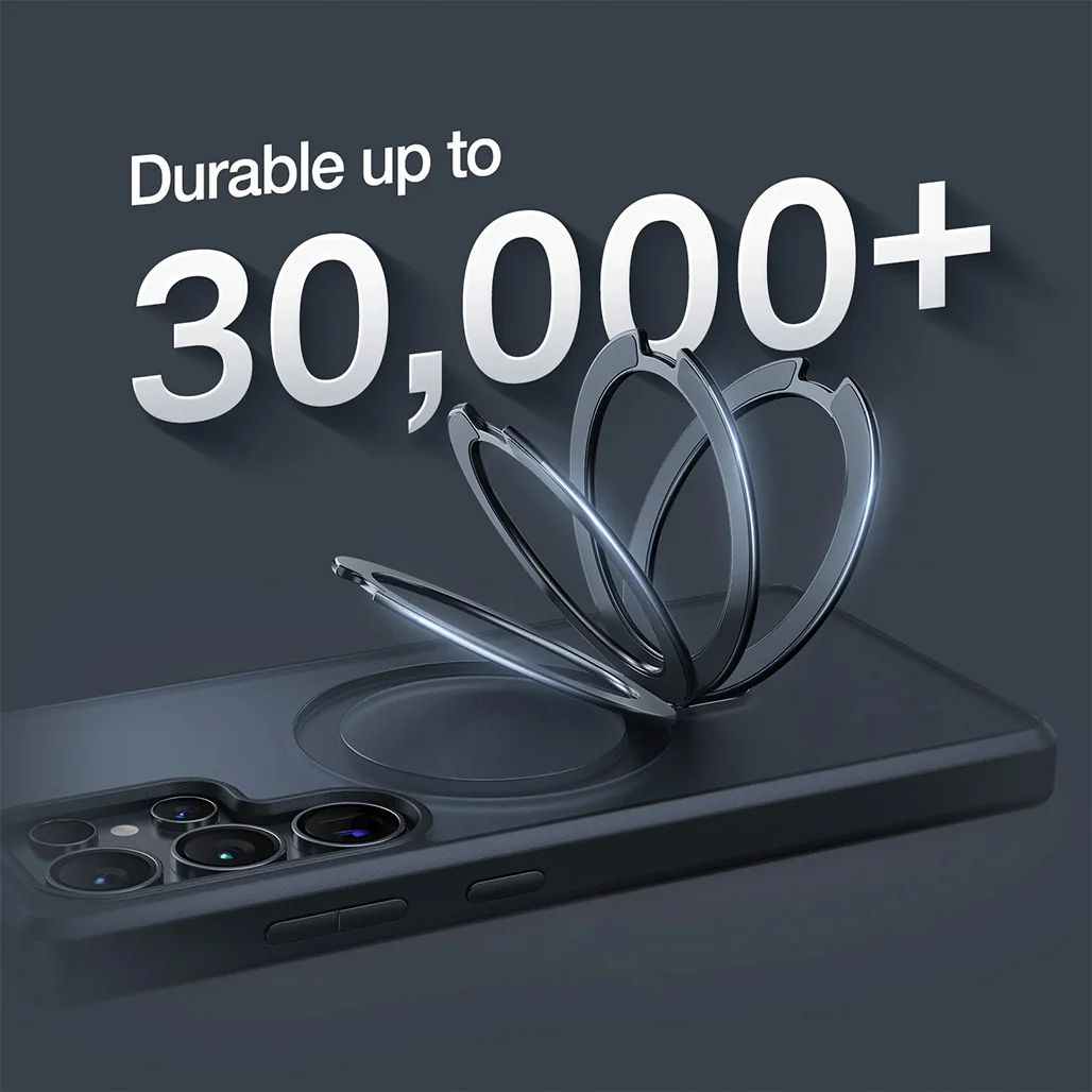 Torras Ostand for Samsung S25 Ultra – Magnetic Kickstand Case with 8ft Drop Protection - Image 7