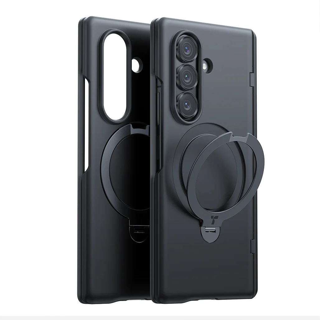 TORRAS Ostand Spin Magnetic Case for Samsung Z Fold 7 - Includes 2 Screen Protectors - Image 2