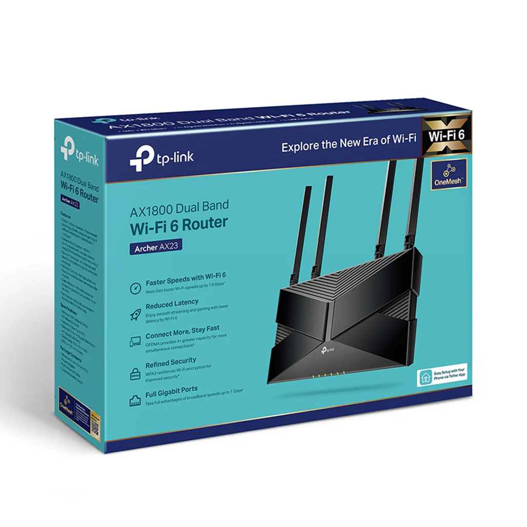 TP-Link Archer AX23 - AX1800 Dual-Band Wi-Fi 6 Router - Image 5