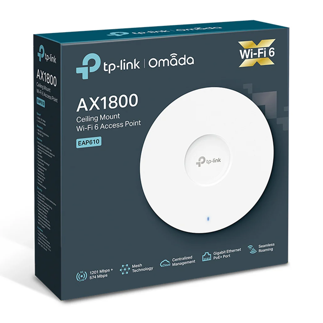 TP-Link EAP610 V2 - AX1800 Ceiling Mount WiFi 6 Access Point - Image 6