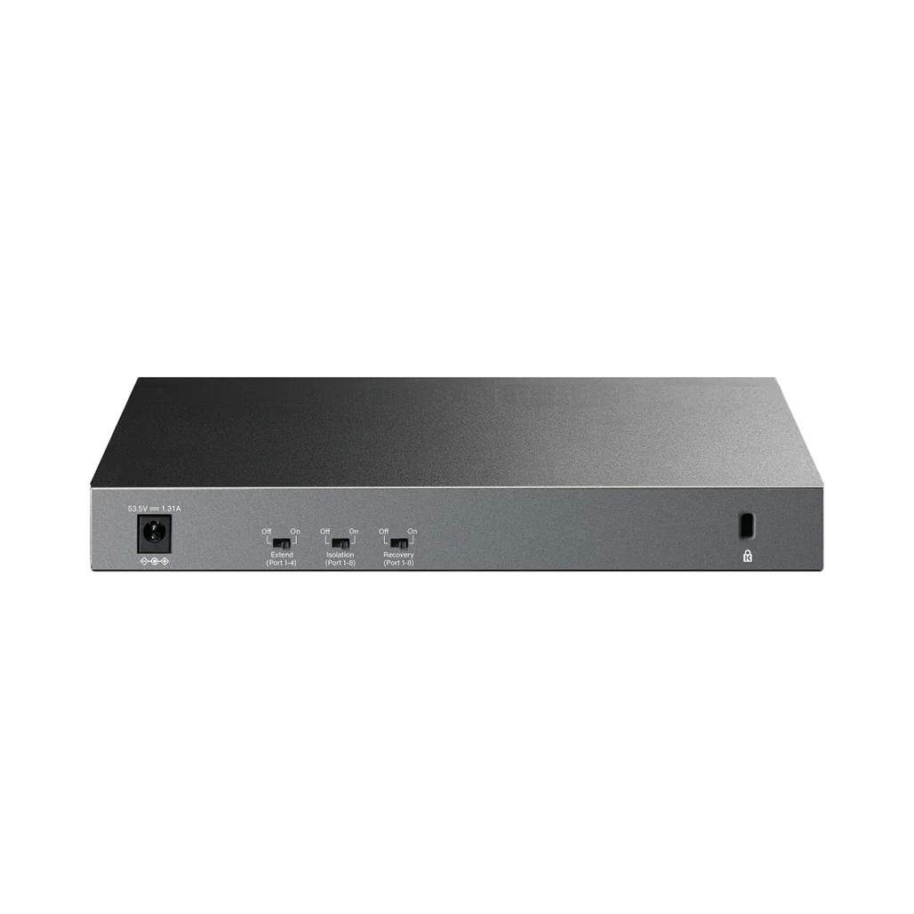 TP-Link LS1210GP - 10-Port Gigabit Desktop Switch with 8-Port PoE+ - Image 3