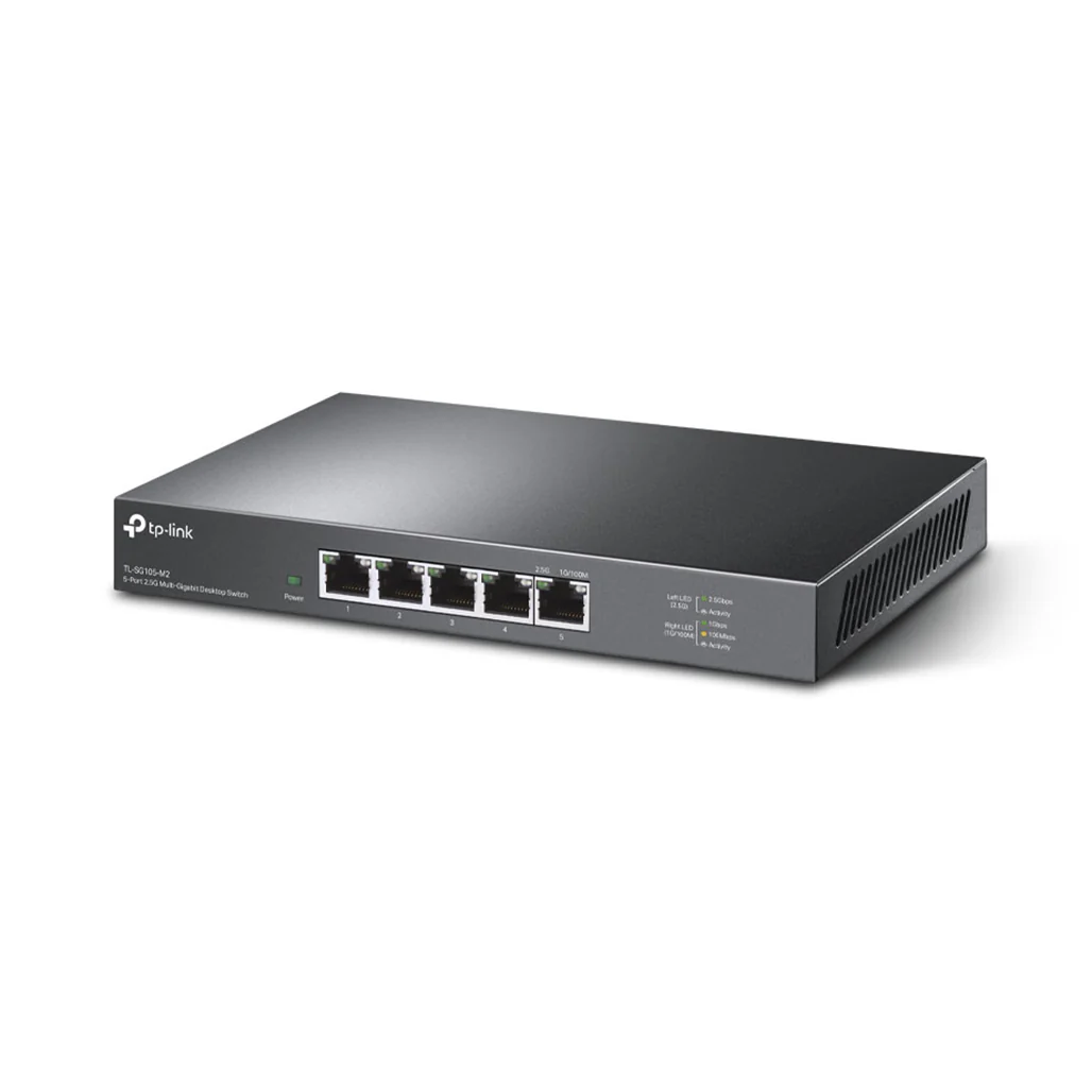 TP-Link TL-SG105-M2 - 5-Port 2.5G Multi-Gigabit Desktop Switch - Image 2