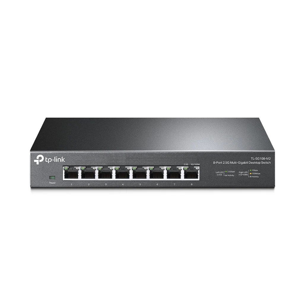 TP-Link TL-SG108-M2 - 8-Port 2.5G Desktop Ethernet Switch