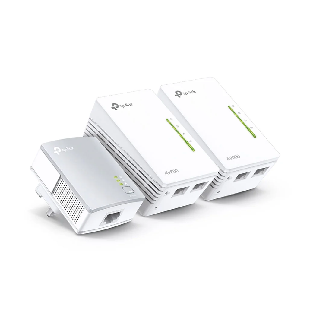 TP-Link TL-WPA4220 TKIT Powerline 600 Wi-Fi 3-Pack Kit