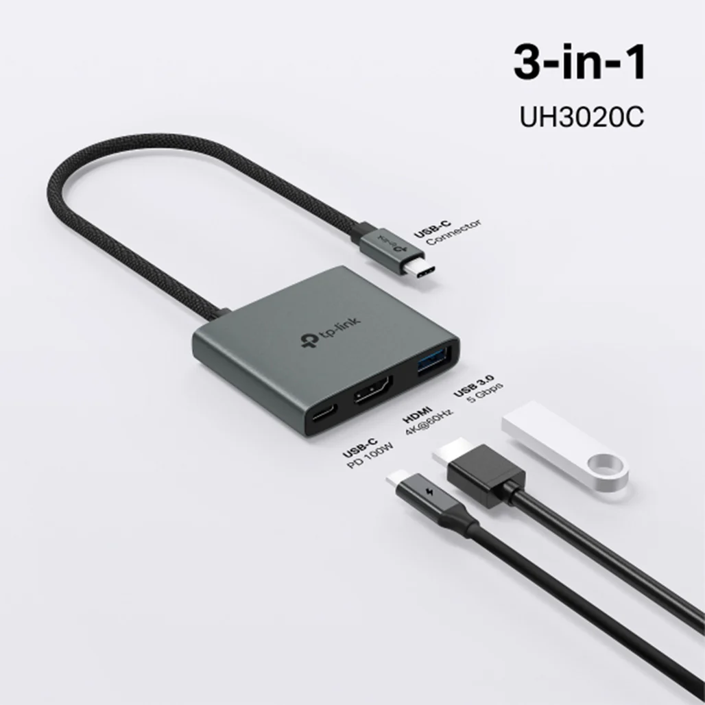 TP-LINK USB Type-C 3-in-1 Hub - Image 3