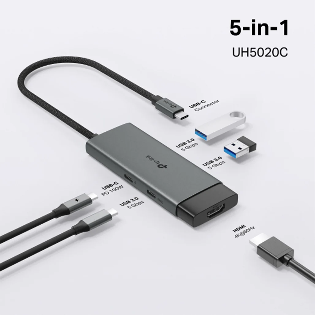 TP-Link USB Type-C 5 in 1 Hub - Image 4