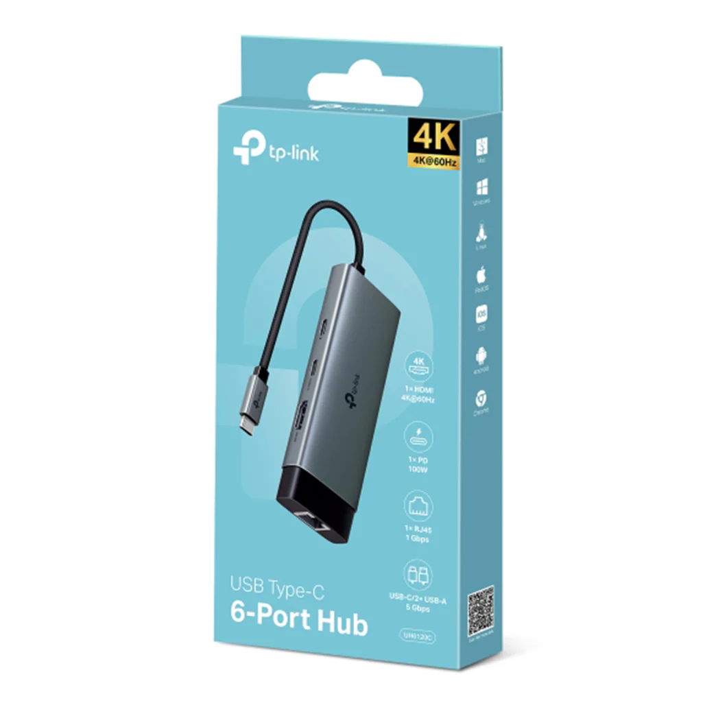 TP-Link USB Type-C 6 in 1 Hub - Image 11