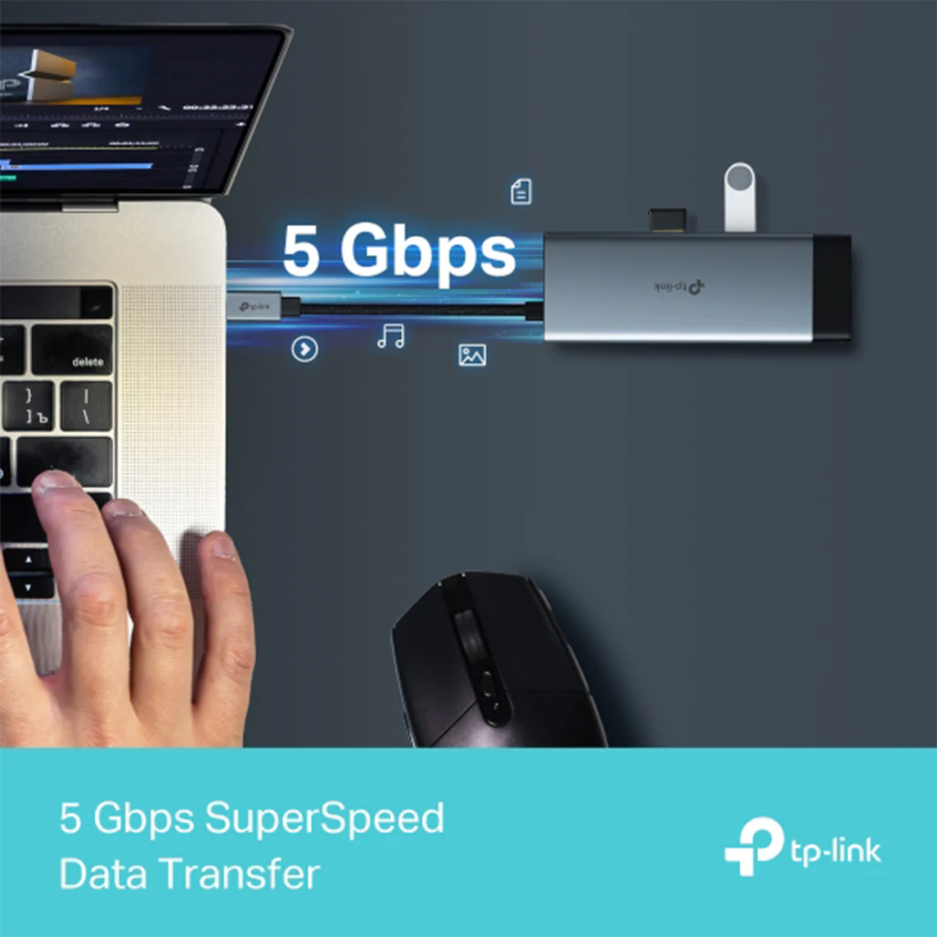 TP-Link USB Type-C 6 in 1 Hub - Image 9