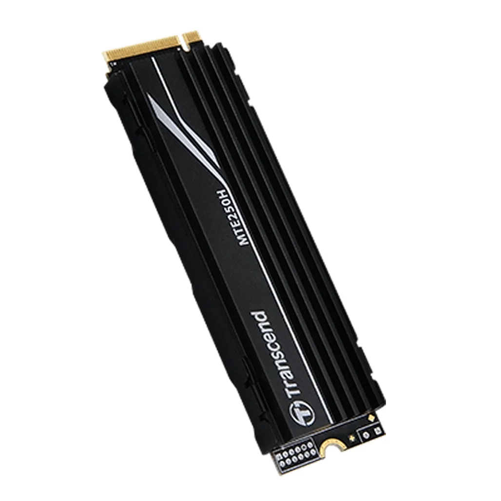 Transcend PCIe Gen4 NVMe SSD MTE250H - Ultra-Fast 7500 MB/s, Aluminum Heatsink, 3D NAND, Up to 4TB Storage - Image 3