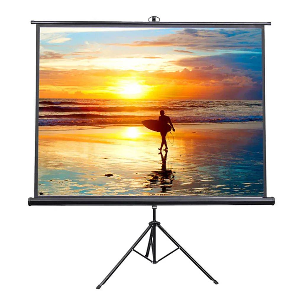 SkyPro Tripod Projector Screen | Available in 180cm x 180cm, 210cm x 210cm, and 240cm x 240cm Sizes