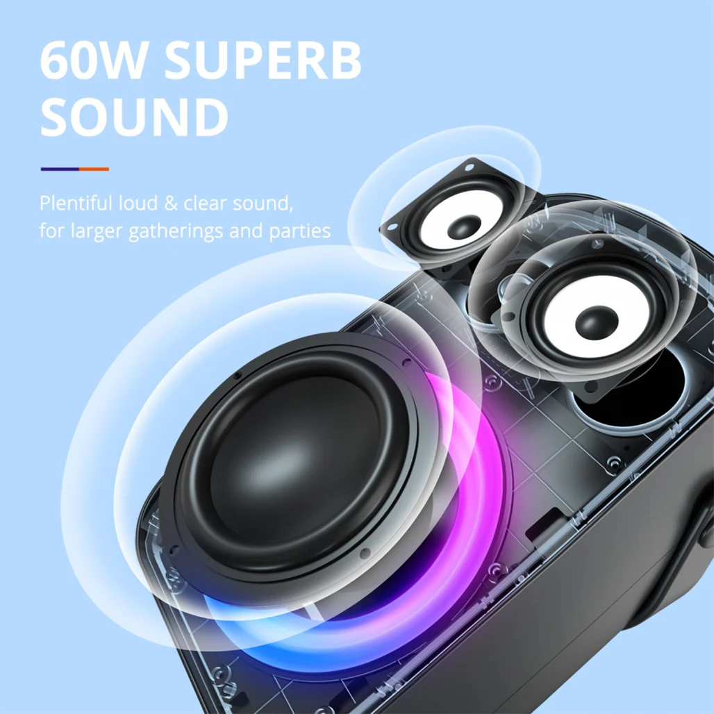 Tronsmart Halo 110 - 60W Portable Party Speaker - Image 11