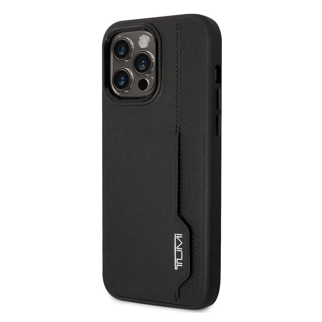 Tumi HC Leather Case With Vertical Card Slot for iPhone 14 Pro Max - Image 3