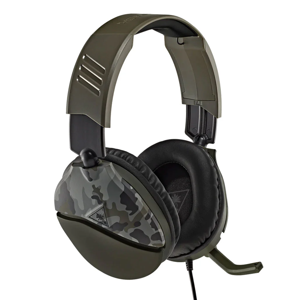 Turtle Beach Recon 70 Green Camo Multiplatform Gaming Headset - Image 7