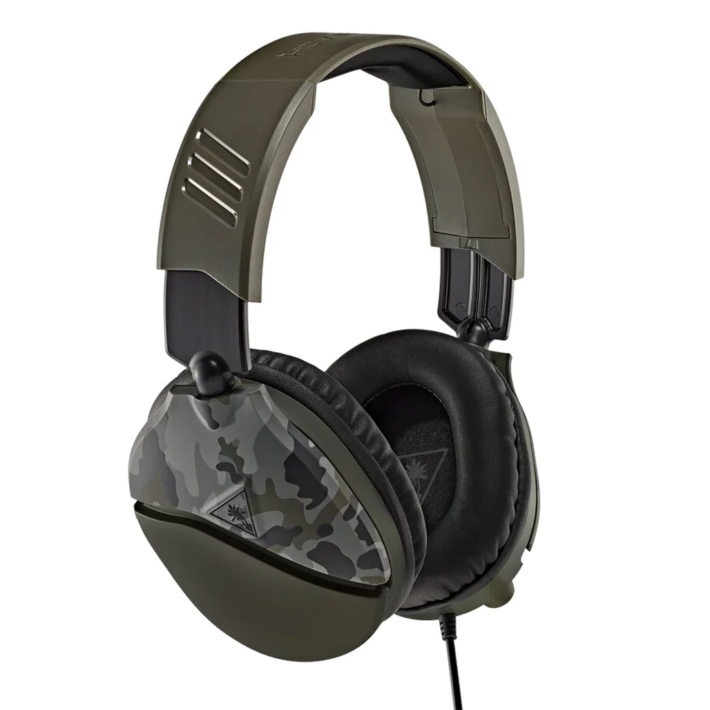 Turtle Beach Recon 70 Green Camo Multiplatform Gaming Headset - Image 8