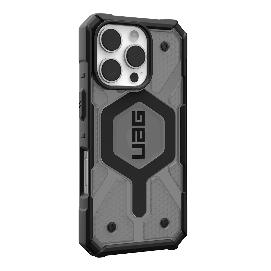UAG Pathfinder Clear iPhone 16 Pro Case with MagSafe Compatibility and Drop Protection - Image 14