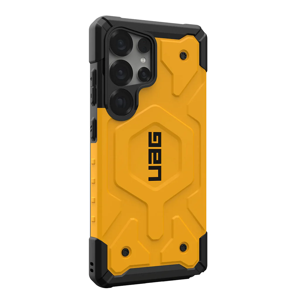 UAG Pathfinder Galaxy S25 Ultra Case - Rugged Drop Protection, MagSafe Compatible, Heritage Yellow - Image 3