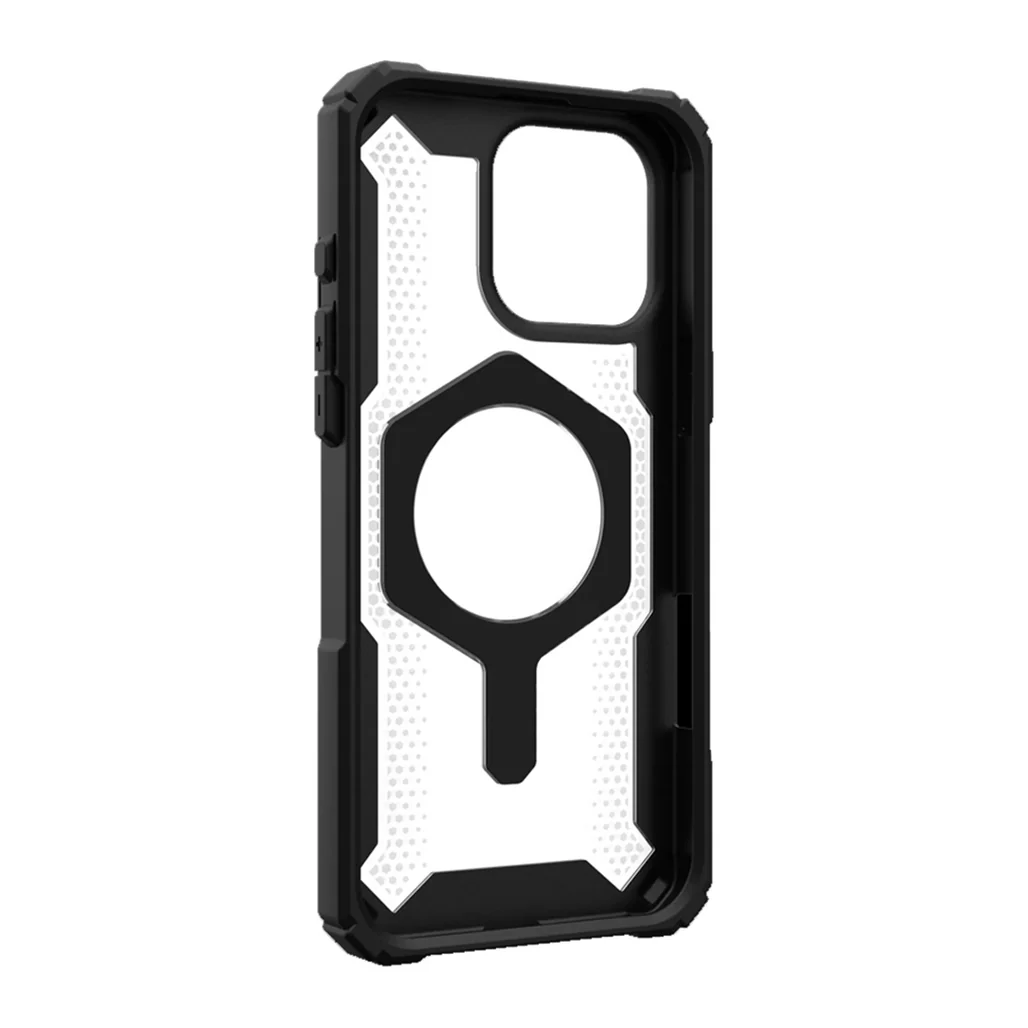 UAG Plasma XTE iPhone 15 Pro Case - Black/Clear | Rugged MagSafe Protection with Kickstand - Image 3